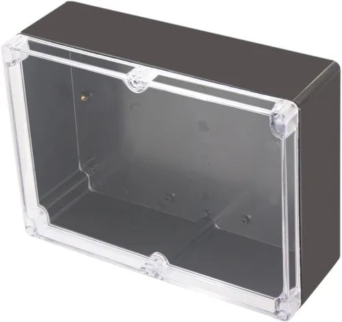 Vista 21 de Caja de proyecto IP65 Caja de conexiones impermeable ABS cajas eléctricas negras para bricolaje, Estuche electrónico para proyectos de energía, Caja