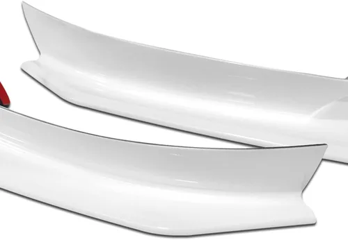 Vista 2 de Q1-TECH, borde de parachoques delantero compatible con Mazda RX-8 2004-2008, alerón de parachoques delantero, kit de divisor de cuerpo de mentón