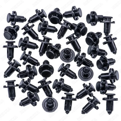 Vista 2 de Rexka 40 piezas de 0.394 in de agujero para parachoques de motor para guardabarros y rejillas compatibles con Subaru 909140007 Baja Forester Impreza