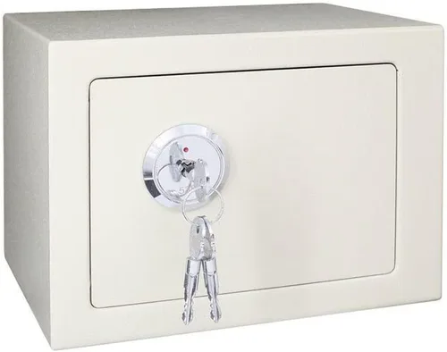 Vista 12 de Caja fuerte pequeña con llave/caja fuerte de alta seguridad/cerradura de acero segura/oficina en casa caja de almacenamiento para dinero