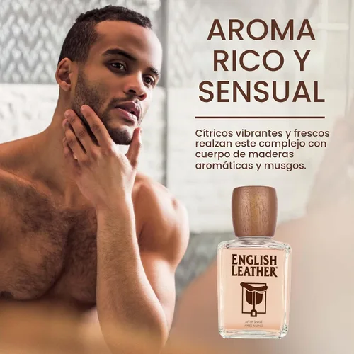Vista 5 de English Leather Loción para después del afeitado para hombres de Dana