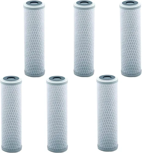 Vista 4 de Repuesto - Cartucho de filtro de agua de carbono universal de 10 pulgadas (NSF 42 Certified)