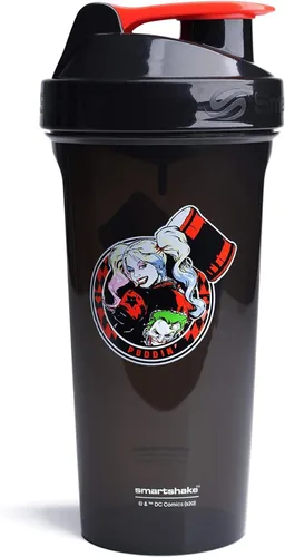 Vista 7 de Botella agitadora de proteínas Smartshake Lite Liga de la Justicia 800ml – Botella de agua DC Comics, botella agitadora para gimnasio sin BPA a