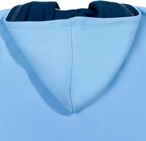 Vista 8 de Bluey Sudadera con capucha de forro polar con media cremallera para niños pequeños a grandes Azul