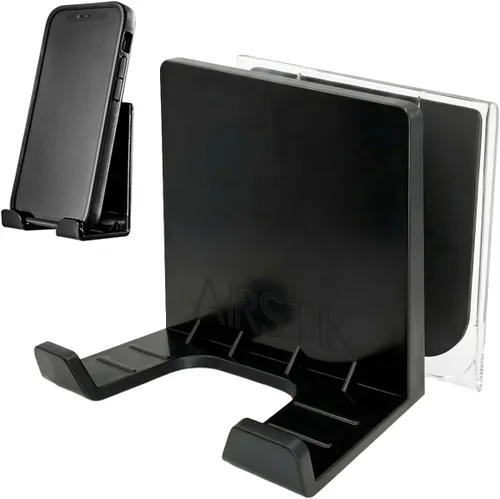 Vista 11 de AIRSTIK Soporte para teléfono con soporte de cristal para cuna y taza, reutilizable, impermeable, organizador de almacenamiento para baño, cocina