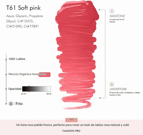 Vista 6 de Pigmento PMU para Labios 0.169 fl.oz/5ml Tinta de Tatuaje Profesional para Color de Labios de Larga Duración Tinta de Microblading Maquillaje