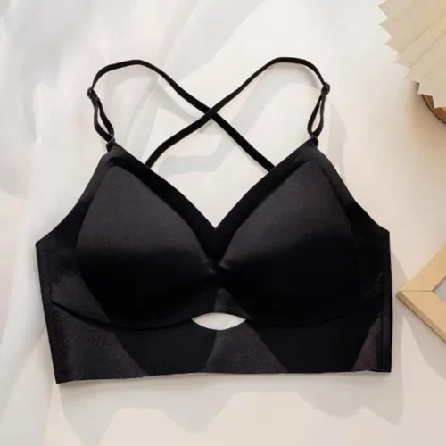 Vista 7 de Primitive Hot Pink Lace Top Soft and Comfortable Bra Top Items On Bralette with Clasp Best Bra Halter Top Balcony Bra