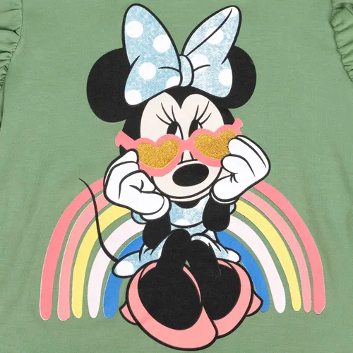 Vista 4 de Disney Minnie Mouse - Conjunto de camiseta y pantalones cortos para bebé y niña