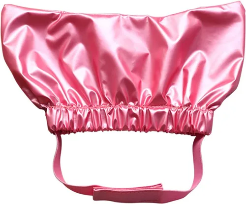 Vista 8 de Pet Supplies - Gorro impermeable de baño para gatos y perros, gorras de ducha para mascotas, banda de goma larga ajustable impermeable para perros
