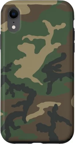 Vista 25 de Funda M81 Woodland Camouflage para iPhone 17