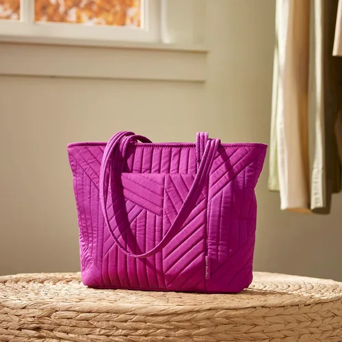 Vista 4 de Vera Bradley - bolsa Vera pequeña de algodón