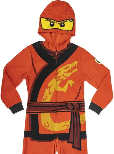 Vista 3 de LEGO Ninjago - Pijama de una pieza con capucha para niño