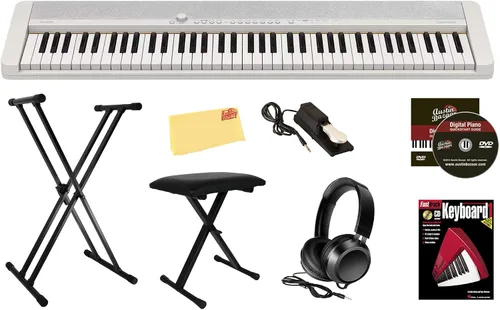 Vista 16 de Casio CT-S1 Casiotone Teclado digital portátil de 61 teclas - Negro
