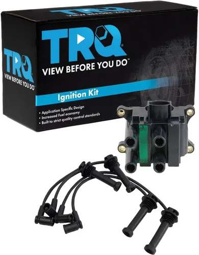 Vista 16 de Kit de Bobina de Encendido TRQ de 2 Piezas Compatible con Hyundai Tucson 2005-2009, Kia Sportage 2005-2010