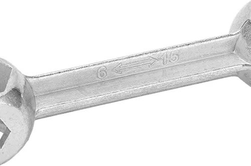 Vista 9 de Llave portátil 10 en 1 de 0.236-0.630 in a prueba de herrumbre multi funcional hueso de perro hexagonal llave para reparación de bicicletas