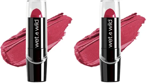 Vista 23 de wet n wild - Lápiz labial con acabado sedoso, color labial hidratante rico y acumulable, formulado con vitaminas A, E y macadamia para una Un breve