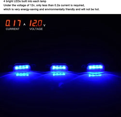 Vista 3 de Boigoo Luces de rejilla delanteras compatibles para Ford F-150 Raptor 2004-2019 y Dodge Ram 1500 2013-2018, rejilla de posventa, rejilla decorativa