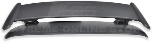 Vista 2 de Para Honda Civic EK9 3Dr Hatchback 1996-2000 Tipo R Estilo JDM ABS Imprimación de plástico negro Alerón de ala superior de techo trasero