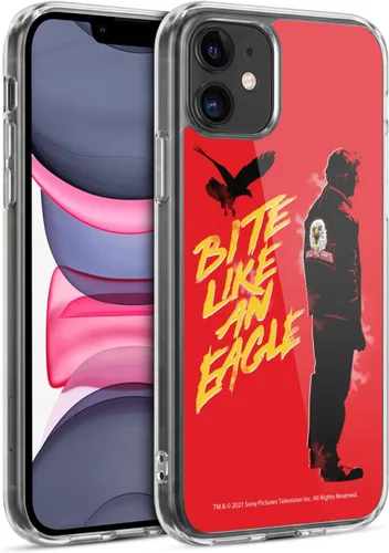 Vista 144 de Head Case Designs Funda de gel suave con licencia oficial de Cobra Kai Eagle Fang Logo Key Art compatible con Apple iPhone 7 Plus/iPhone 8 Plus