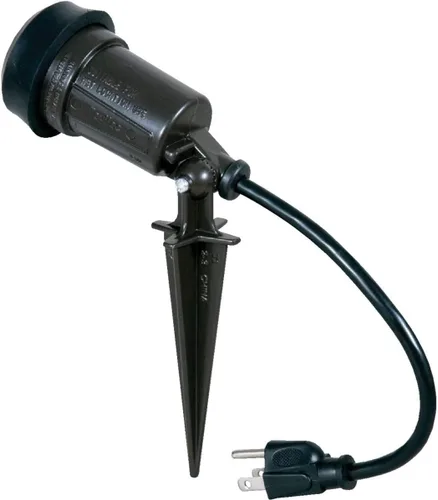 Vista 2 de Bell SPLED7Z - Luz LED de pico de bronce de voltaje de línea de 7 W, luz de inundación cableada