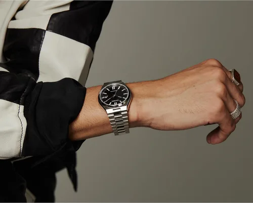 Vista 5 de Citizen Tsuyosa - Reloj deportivo automático de lujo para hombre Esfera negra