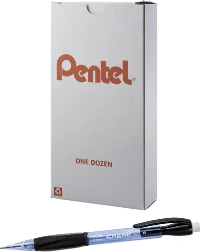 Vista 12 de Pentel Champ Starter Set con lápiz automático con plomo, (0.020 in), surtido, paquete de 2 (A2CBP)