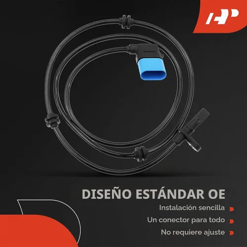 Vista 6 de A-Premium Sensor de velocidad de la rueda trasera ABS compatible con Mercedes-Benz