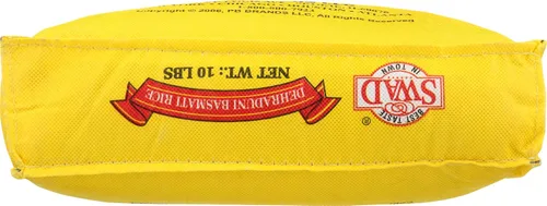 Vista 4 de Swad Basmati de arroz, 10 libras