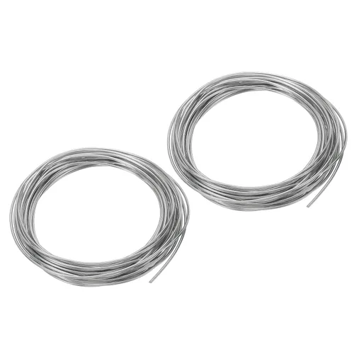 Vista 15 de PATIKIL Alambre de zinc de alta pureza, alambre de zinc puro calibre 9 de 0.118 in, herramienta de experimento científico de laboratorio de cuentas