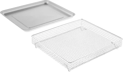 Vista 5 de Cuisinart Horno tostador de convección con freidora de aire, combo 6 en 1, 1800 vatios, horno de convección de capacidad XL con temporizador de 60