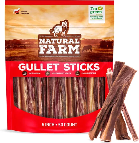Vista 14 de Natural Farm Golosinas de colágeno trenzadas para perros (30 cm, paquete de 6), palitos de colágeno, golosinas naturales para perros, de larga