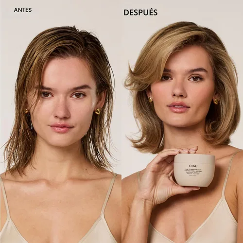 Vista 4 de OUAI Mascarilla de tratamiento capilar fino a mediano (3.4 oz)