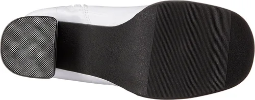 Vista 4 de Ellie Shoes Botas de ingeniero 300 dorry para mujer, Blanco