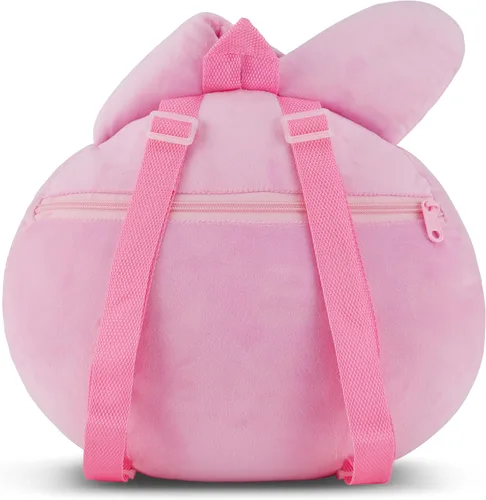 Vista 2 de SANRIO Hello Kitty Squishee Mochila de almohada - Hello Kitty, My Melody, Kuromi - Mochila de almohada súper suave Squishee Cloud, Rosado, Mochilas