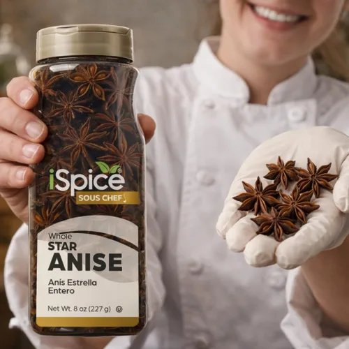 Vista 9 de iSpice Premium Anís estrellado multiusos Especias esenciales de cocina Anis Estrellado Estrella De Anis totalmente natural 8 oz (227 g)