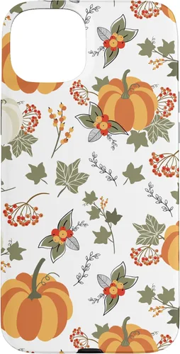 Vista 8 de Fall Leaves Autumn Pumpkin Pattern Autumn Vibes Color Case for iPhone 17