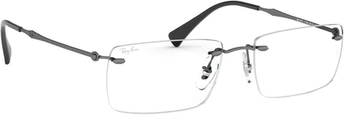 Vista 5 de Ray-Ban Men's Rx8755 Titanium Rectangular Prescription Eyeglass Frames