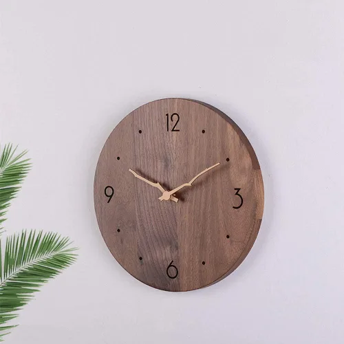 Vista 3 de Manos de reloj de madera de nogal