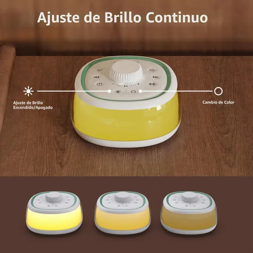 Vista 4 de DONOW - Máquina de sonido de ruido blanco para bebés y adultos con 30