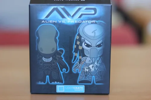 Vista 5 de Marzo 2016 Caja de botín Exclusivo Titans AVP Alien VS Predator Blind Box Misterio Figura de vinilo de 3 pulgadas
