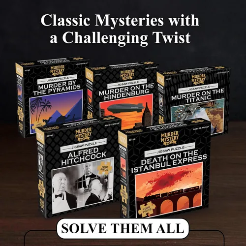 Vista 7 de Rompecabezas clásico de misterio Bepuzzled - Sherlock Holmes, 1000