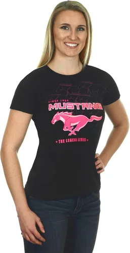 Vista 2 de JH Design - Camiseta de manga corta con cuello redondo para mujer con 3 estilos
