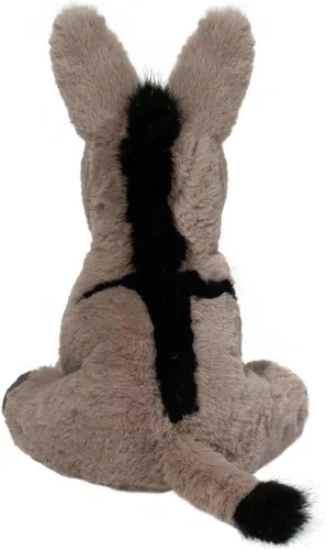 Vista 4 de Douglas Jackie Donkey Peluche de peluche, juguete suave de granja de 11 pulgadas
