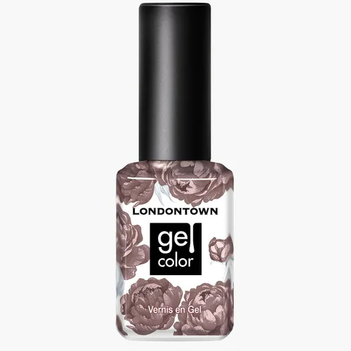 Vista 14 de LONDONTOWN Esmalte de uñas de gel UV/LED, de larga duración, resistente al astillado, color de alto brillo, marrón beige natural brillante, 0.4 fl