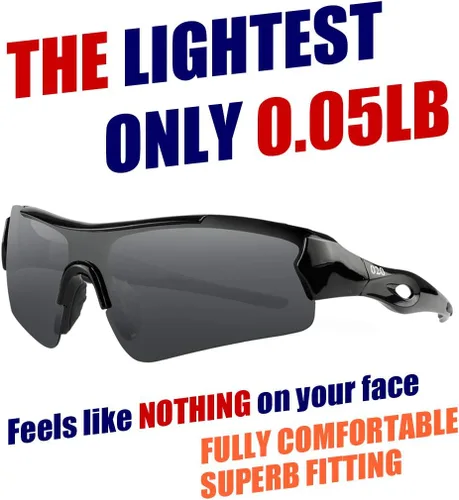 Vista 4 de Gafas de sol polarizadas deportivas para jóvenes, adolescentes, niños, niñas, jóvenes, ciclismo, golf, béisbol, ciclismo, pesca, correr, softbol