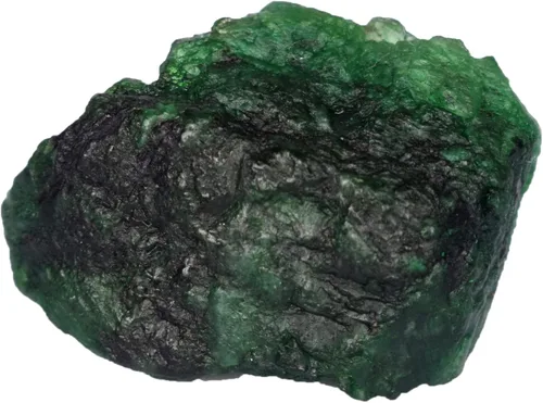 Vista 10 de GEMHUB Natural Rough Green Emerald Loose Gemstone Certified Raw Uncut Emerald Stone for Collection Jewelry Making and Lapidary Use