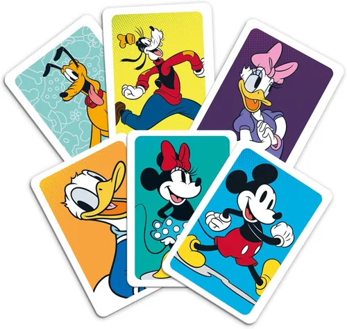 Vista 5 de Top Trumps Match Game Mickey Mouse - Juegos de mesa familiares para niños y adultos - Juego de juego y juego de memoria - Divertidos