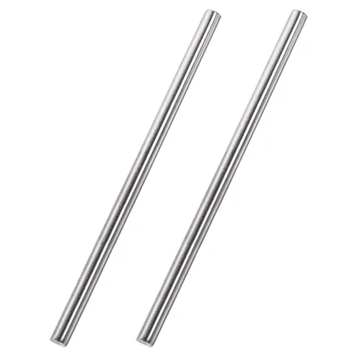 Vista 7 de uxcell Varilla redonda sólida de acero inoxidable 304 de 0.039 in x 3.937 in para manualidades de bricolaje - 2 piezas
