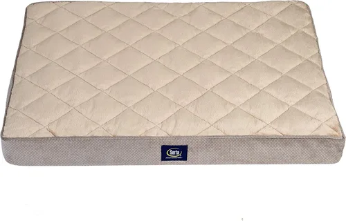 Vista 23 de Serta Cama ortopédica acolchada para perros con parte superior para mascotas - Gris pizarra (XL)