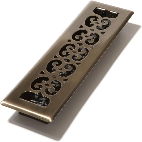 Vista 30 de Decor Grates Registro de suelo SPH210-RB, 2x10, acabado bronce frotado